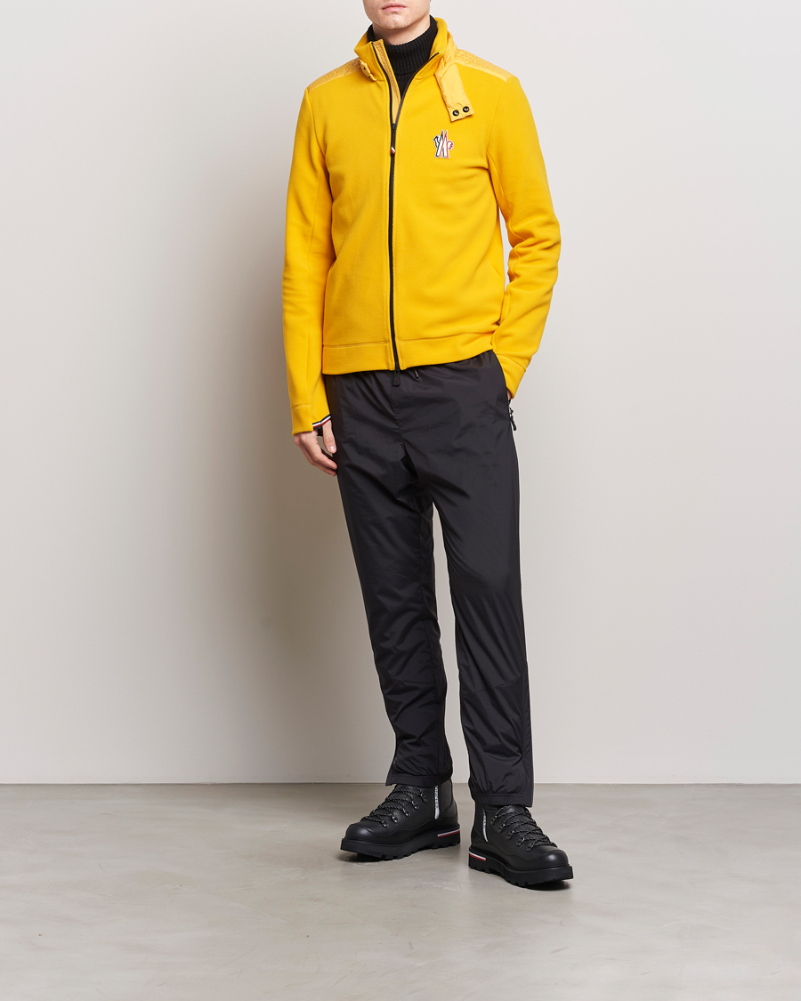 Moncler Grenoble Zip Cardigan Bright Yellow