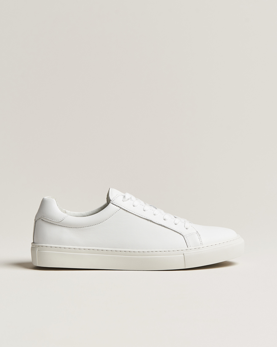 All white leather sneakers mens online