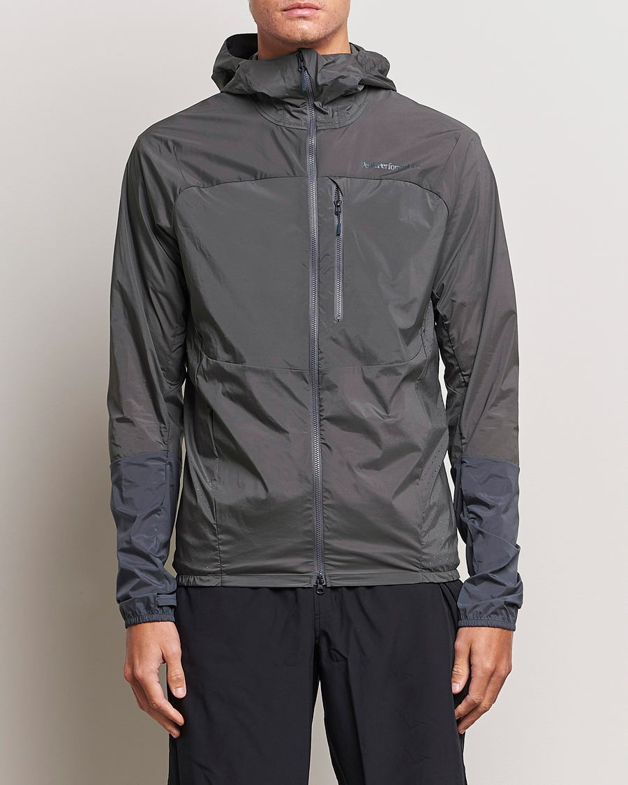 Peak Performance Vislight Wind Jacket Motion Grey/Omber Blue