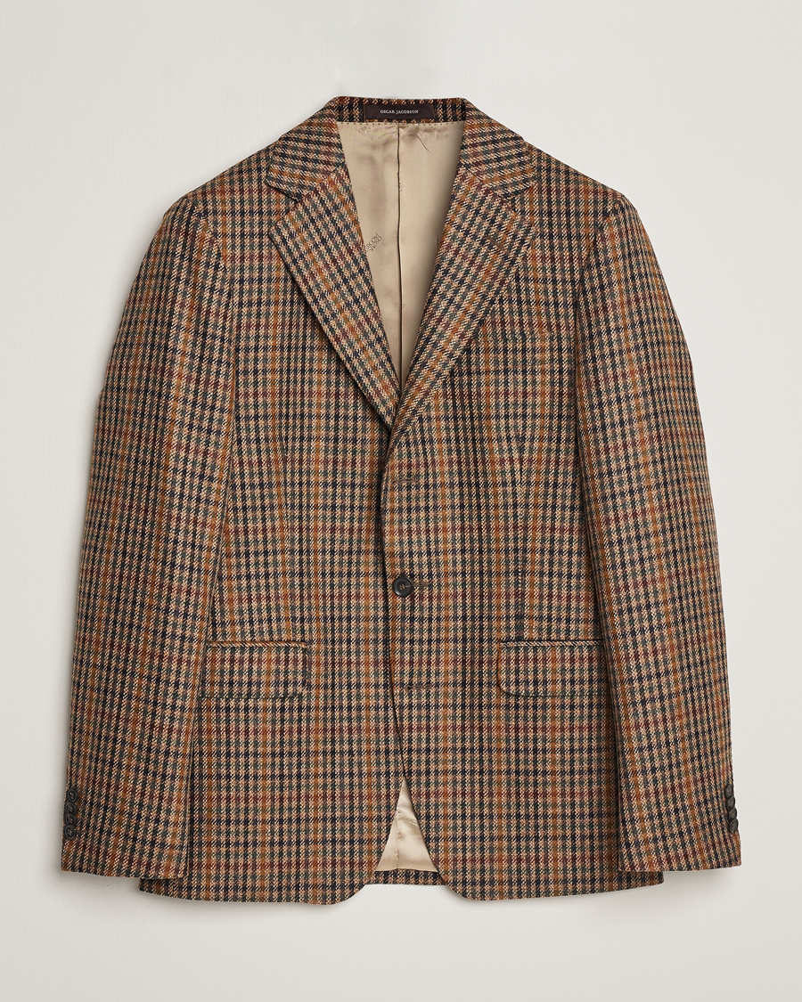 Houndstooth sale wool blazer