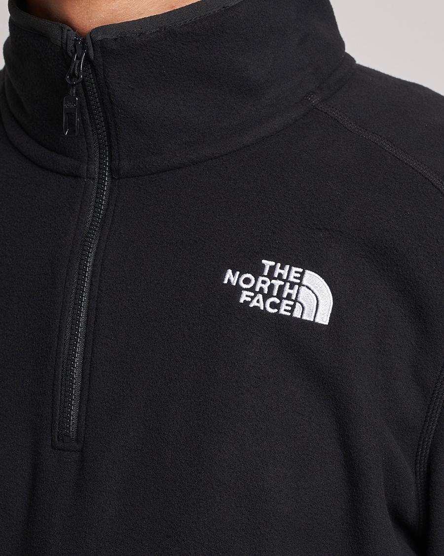 The North Face Glacier fleece 1/4 zip in khaki