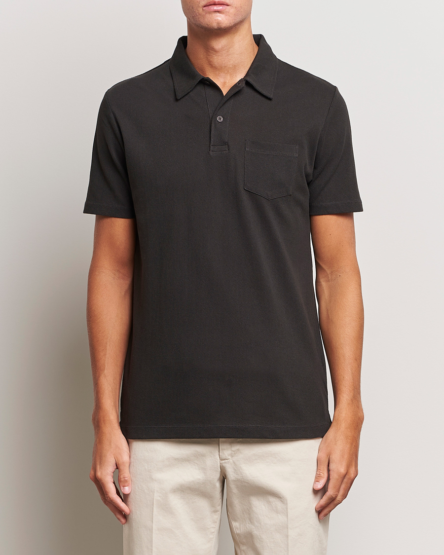 Herren |  | Sunspel | Riviera Polo Shirt Coffe