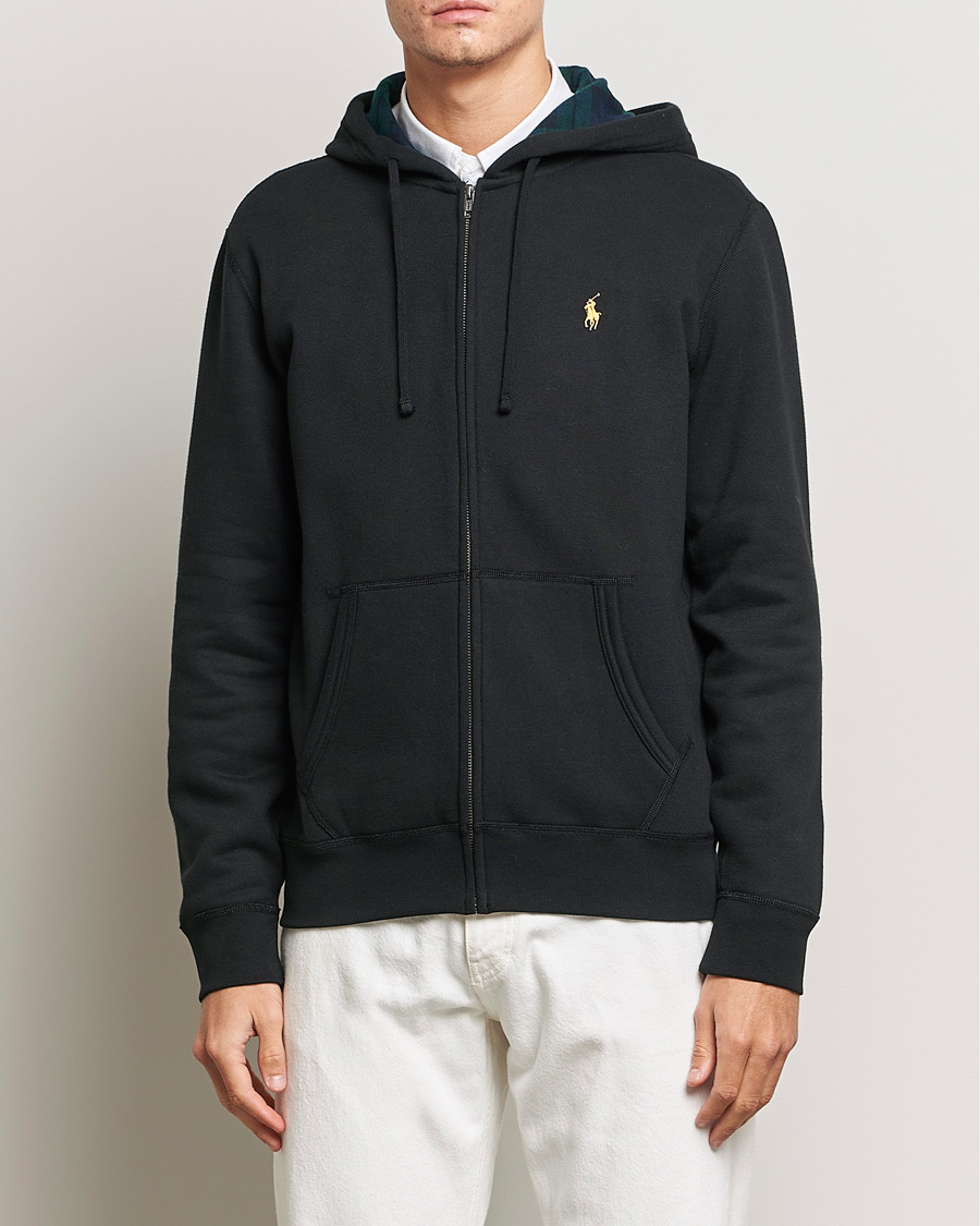 Hoodie hot sale zipper polos