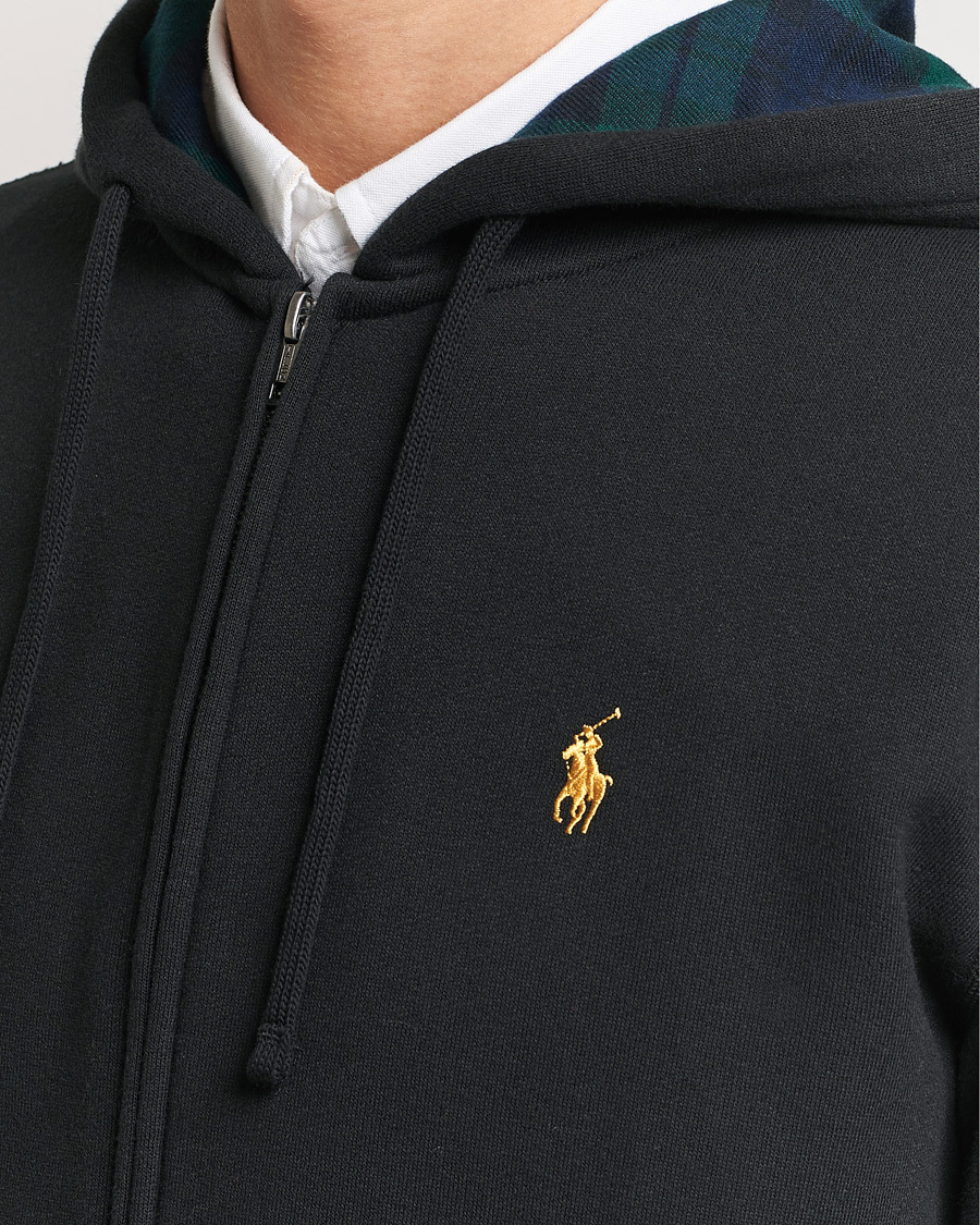 Polo Ralph Lauren Full Zip Hoodie Black bei CareOfCarl.de