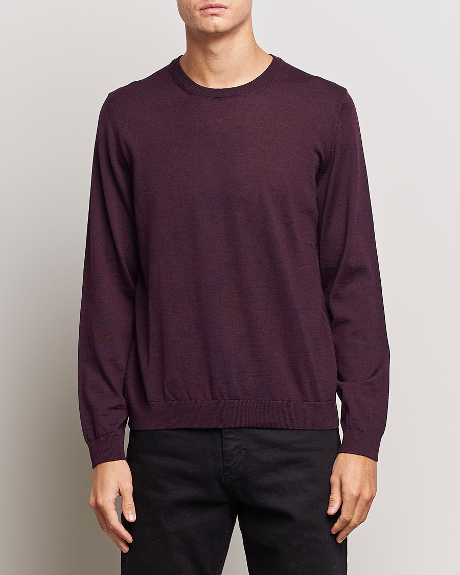 BOSS BLACK Knitted Red Leno Care bei Sweater of Carl Dark