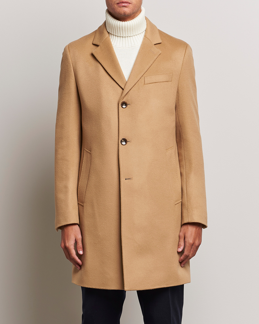 Hugo boss clearance beige coat