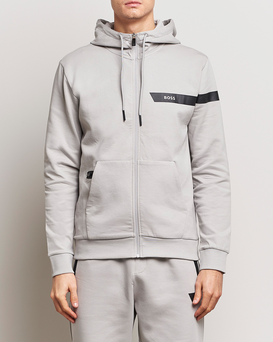 Hugo boss saggy deals hoodie grey