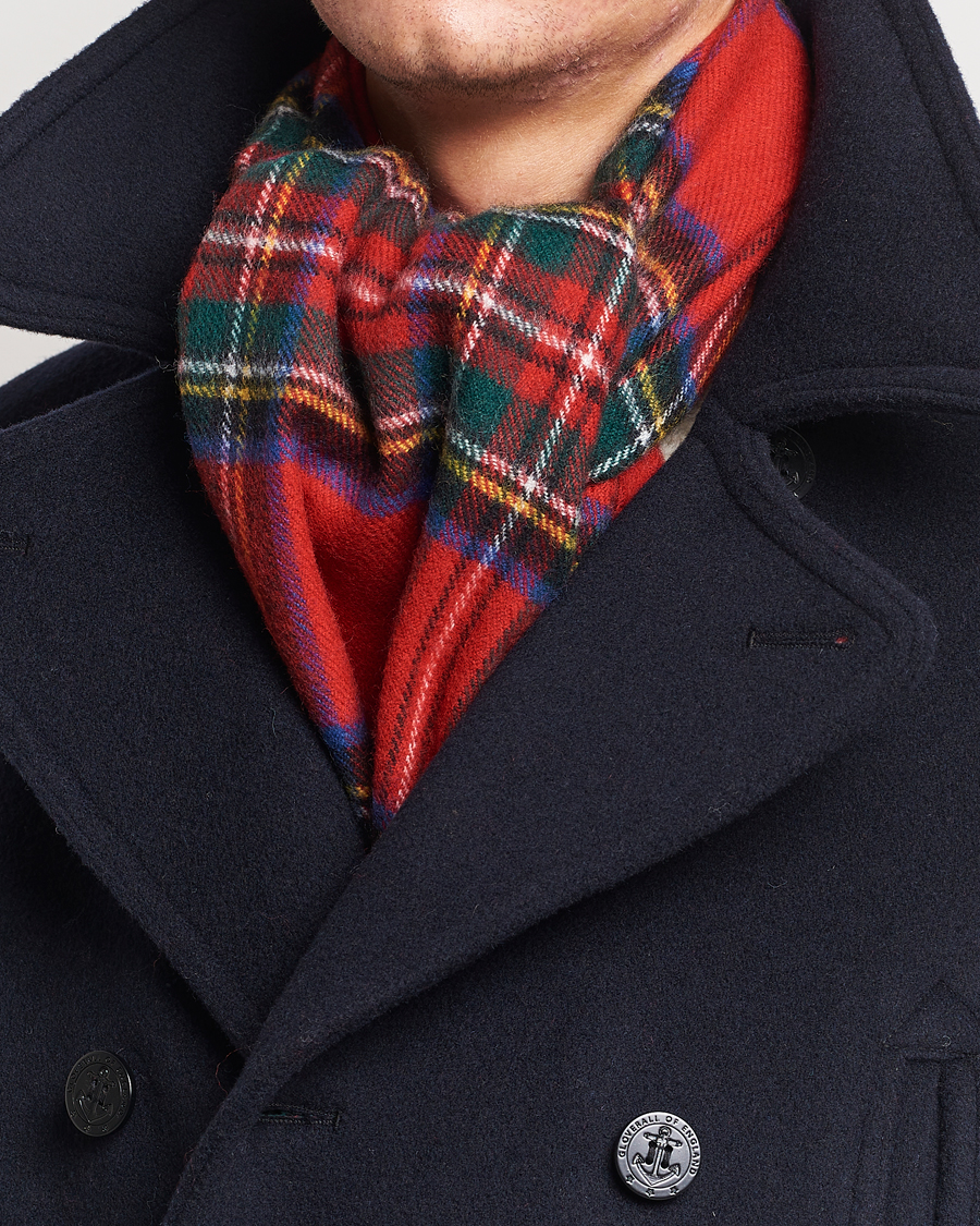 Herren |  | Gloverall | Lambswool Scarf Royal Stewart