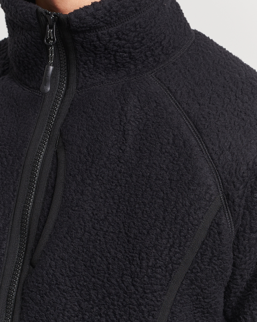 Snow Peak Thermal Boa Fleece Jacket Black bei Care of Carl