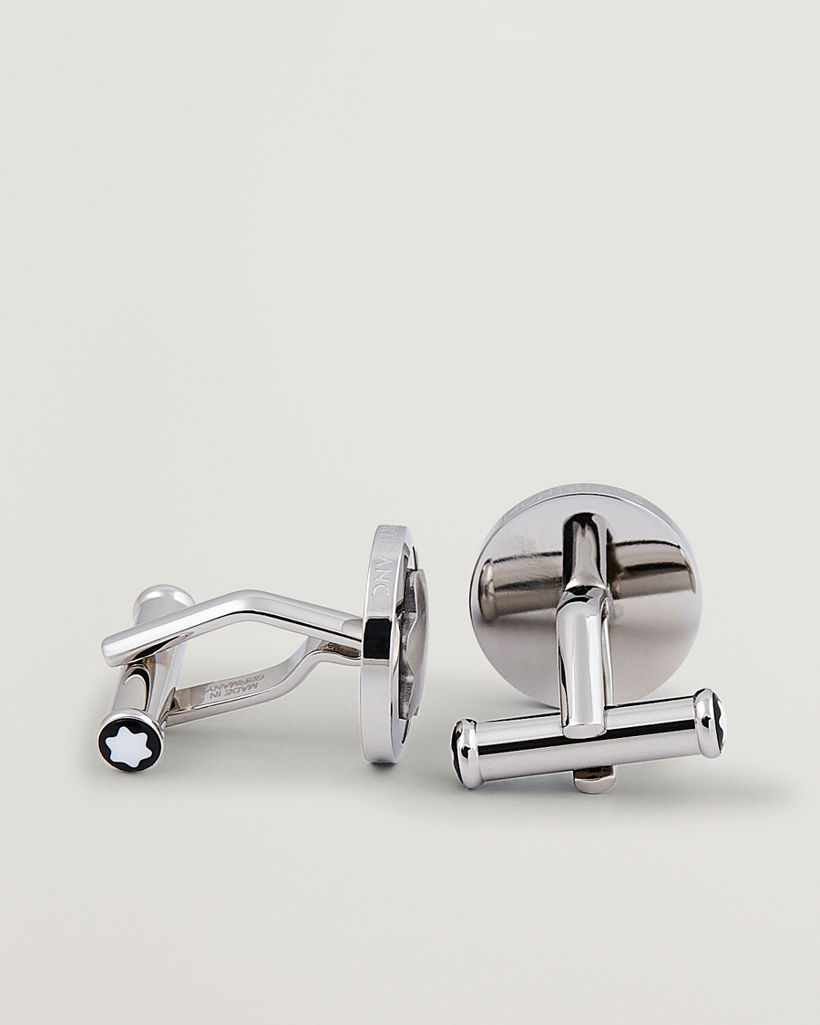 Herren |  | Montblanc | Cufflinks Steel Snowcap Onyx