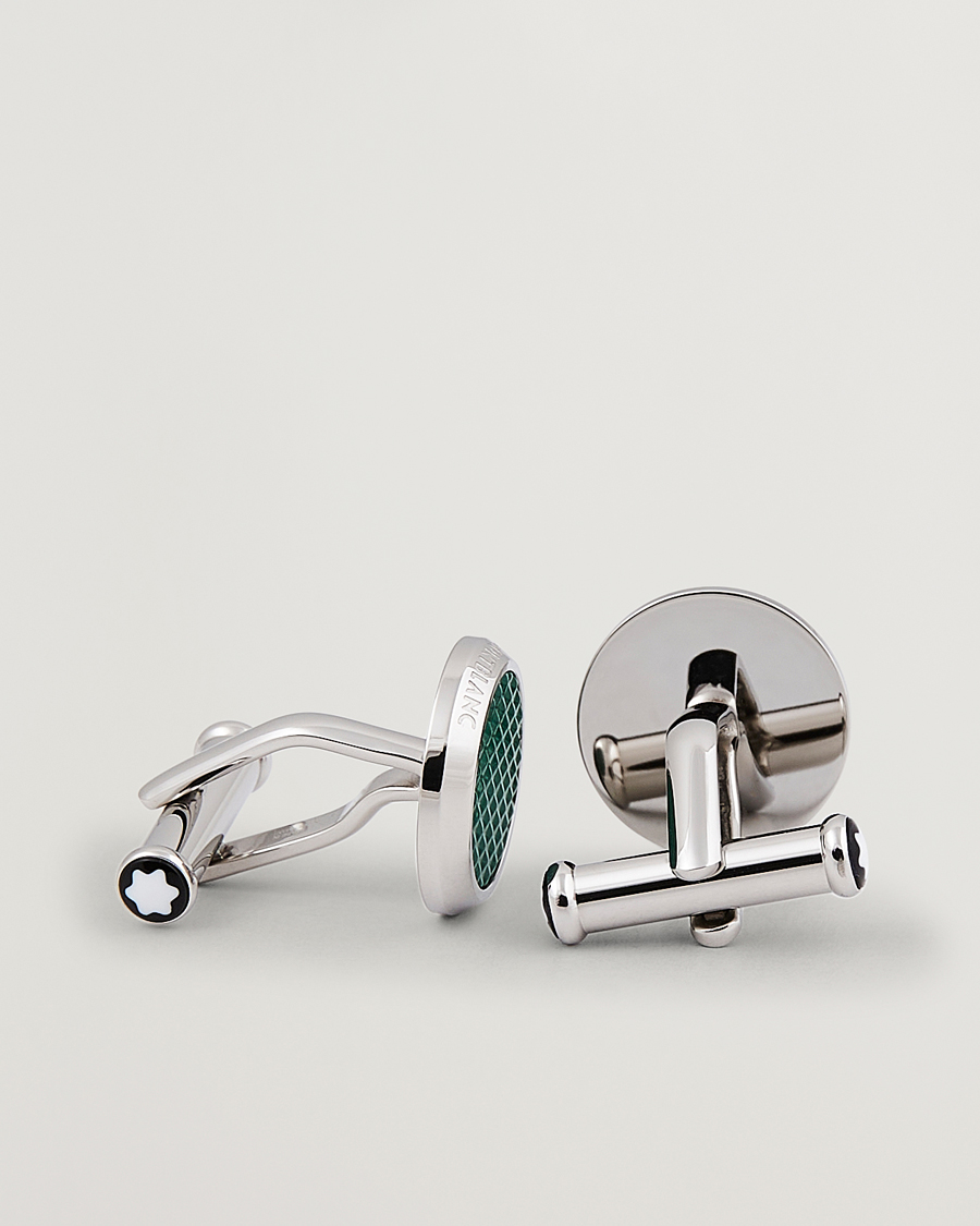 Herren | Manschettenknöpfe | Montblanc | Cufflinks Meisterstück Green Steel