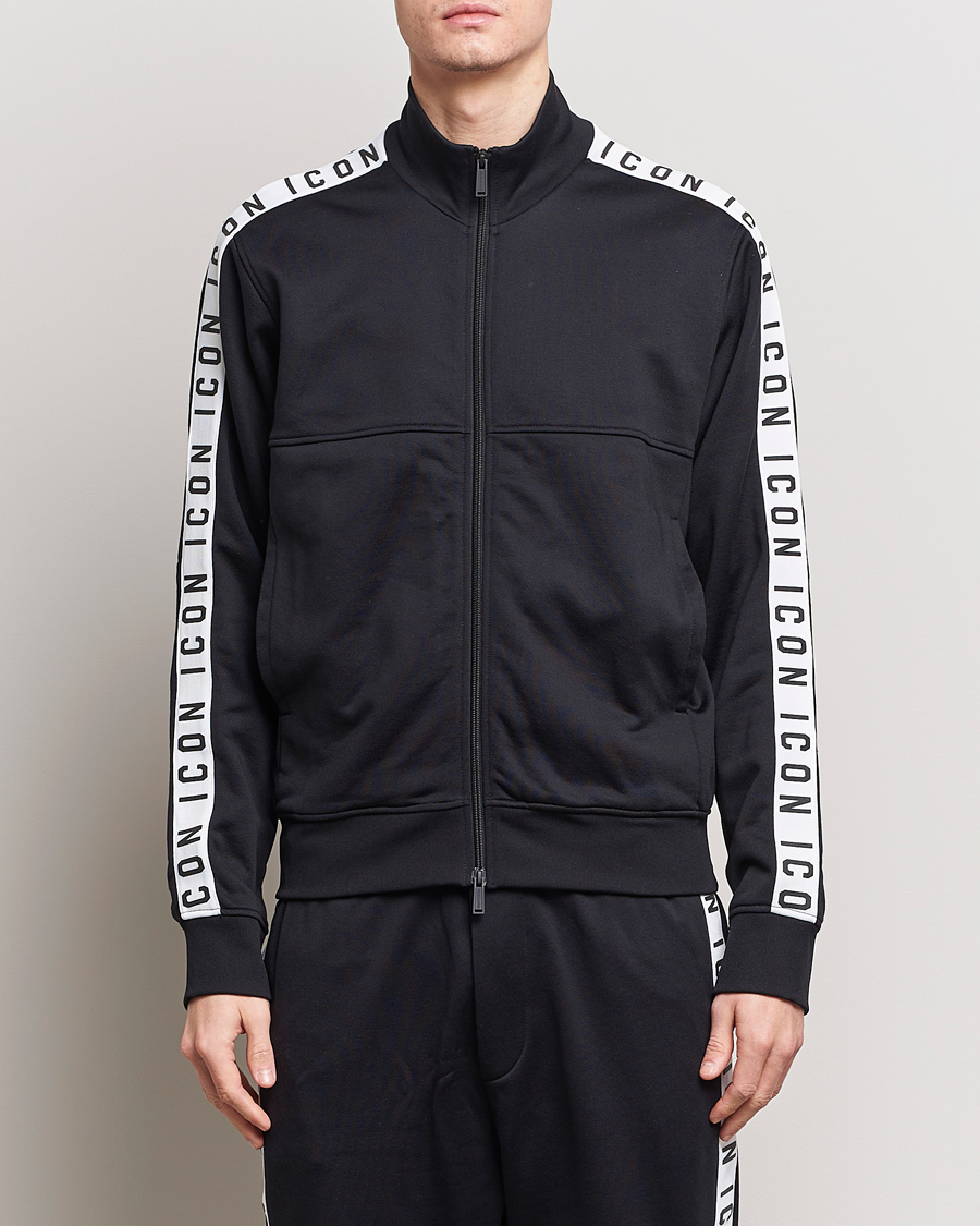 Herren | Dsquared2 | Dsquared2 | Dean Sport Full Zip Track Jacket Black