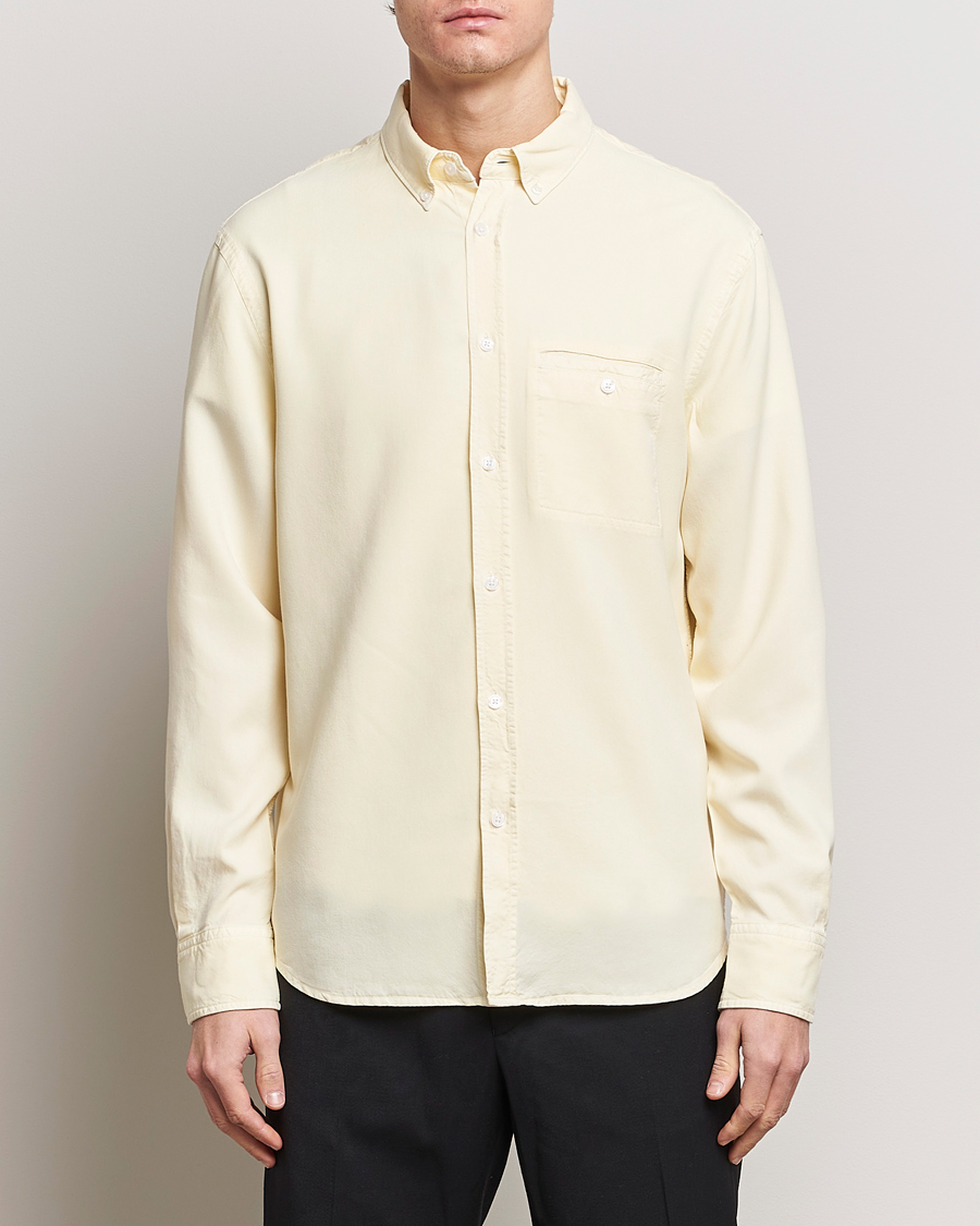 Herren |  | Filippa K | Zachary Lyocell Shirt Soft Yellow