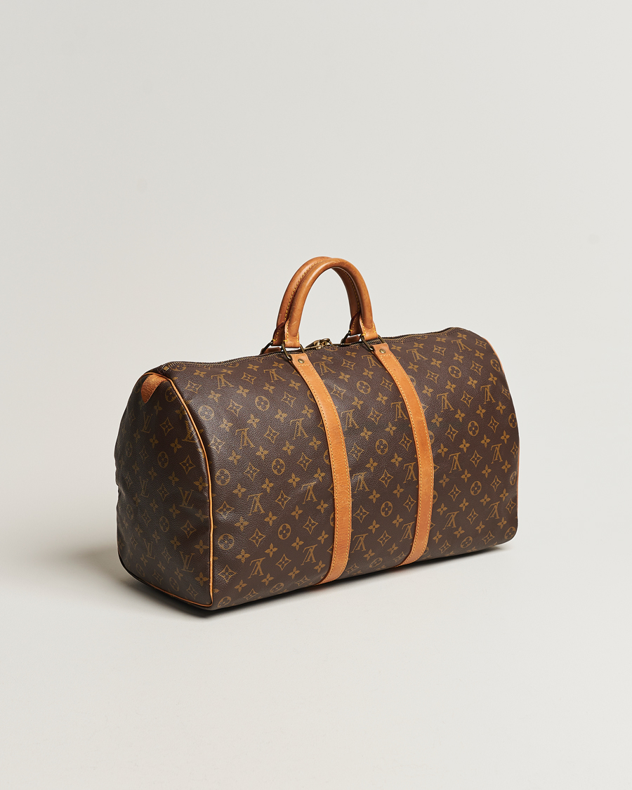 LOUIS VUITTON Reisetasche KEEPALL 45 BANDOULIERE MONOGRAM Tasche