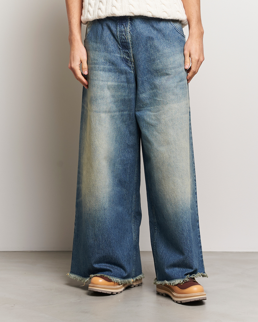 Herren | Blaue jeans | Moncler Genius | Wide Jeans Mid Blue