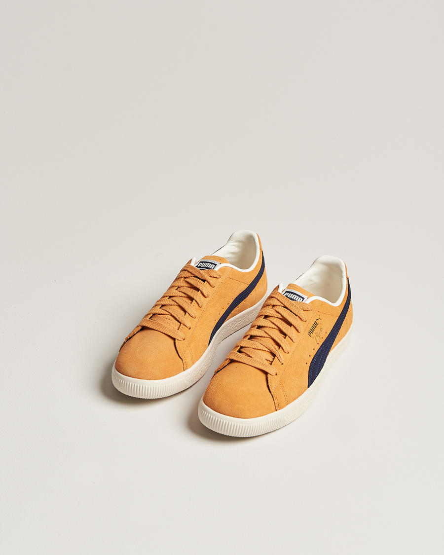 Herren | Sneaker mit niedrigem Schaft | Puma | Clyde OG Suede Sneaker Clementine/Navy