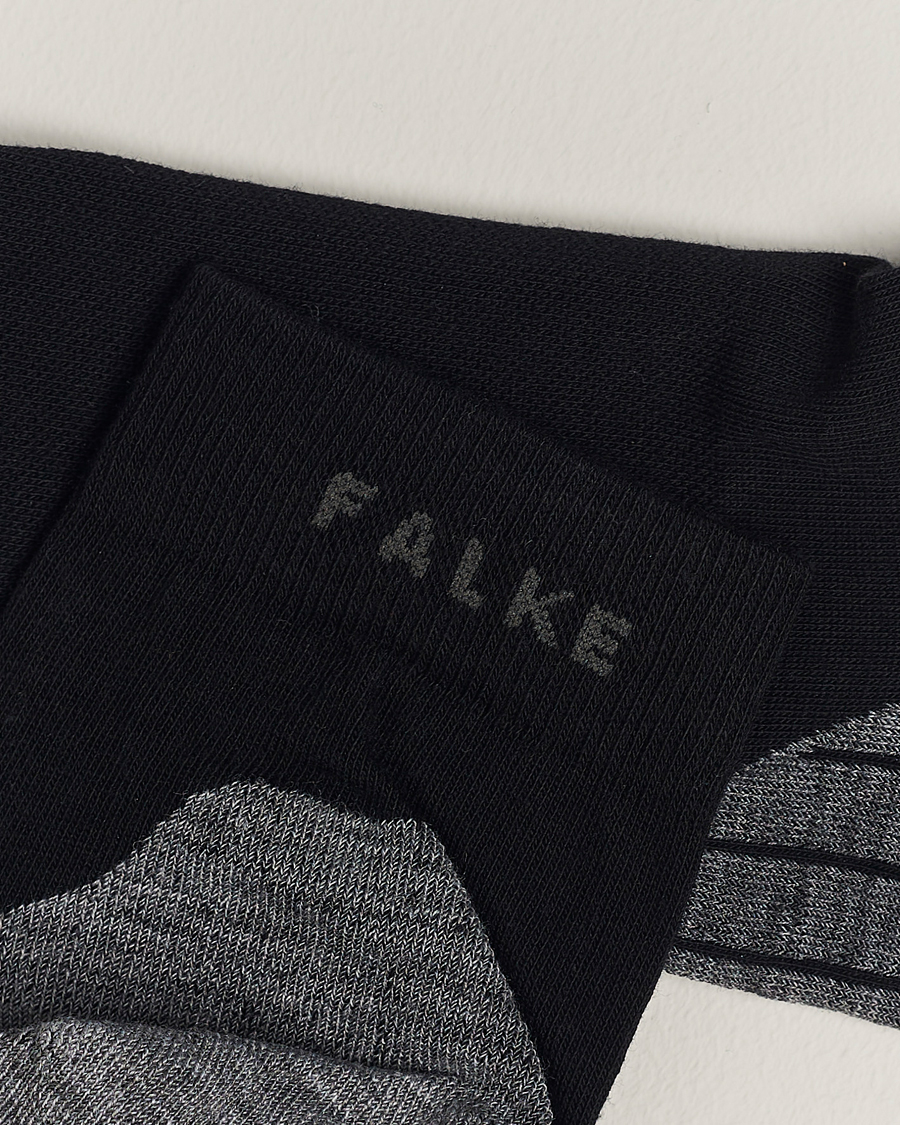 Herren | Running | Falke Sport | Falke RU4 Endurance Short Running Socks Black Mix