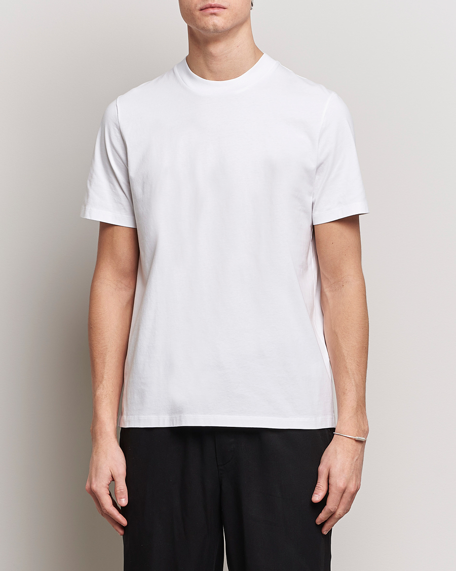 Herren | Jil Sander | Jil Sander | Round Collar Simple T-Shirt White