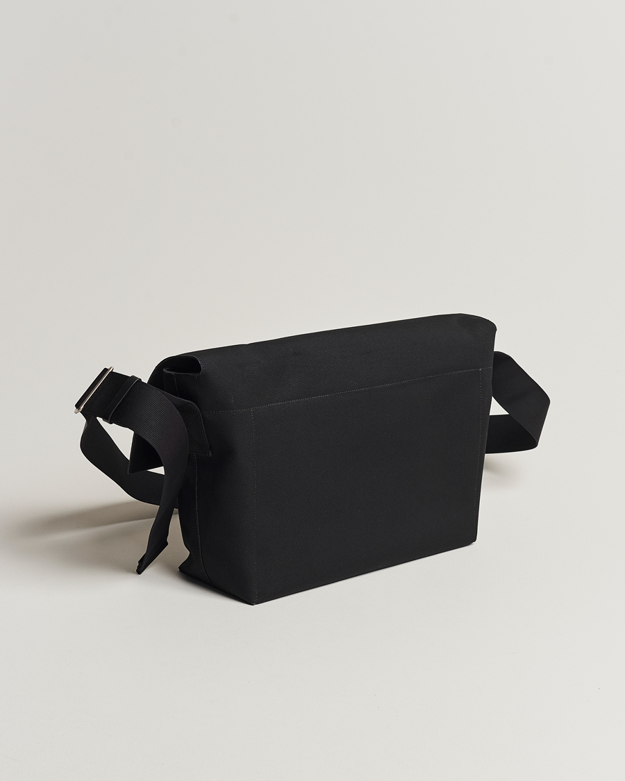 Jil Sander Canvas/Leather Cross Body Bag Black bei Care of Carl