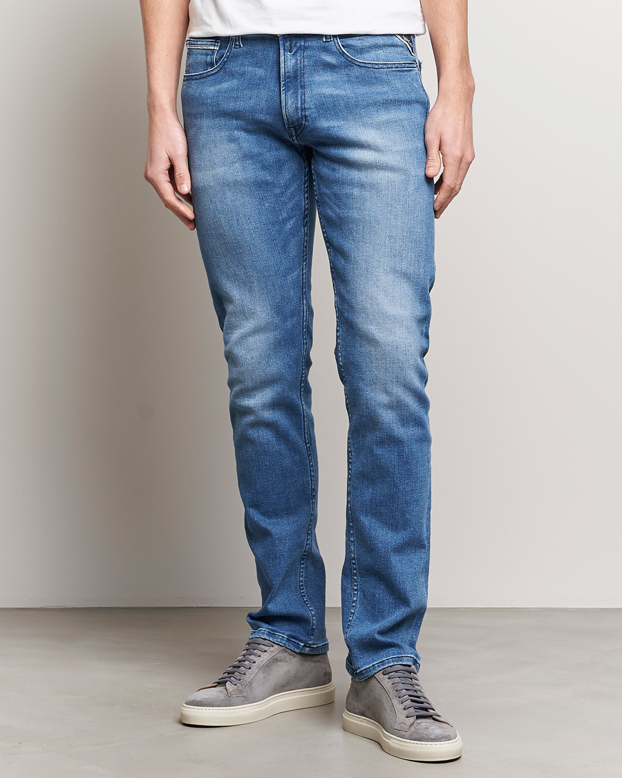 Herren |  | Replay | Grover Powerstretch Jeans Light Blue