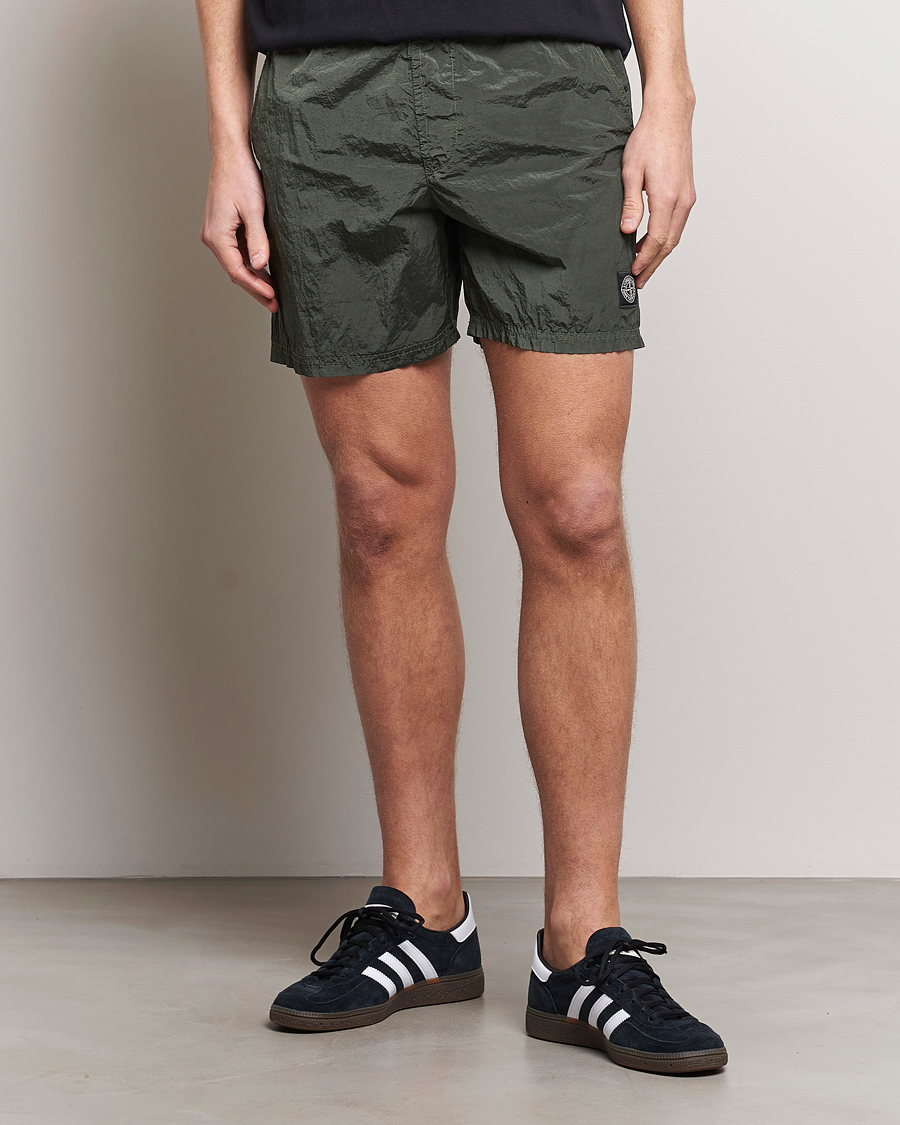 Herren |  | Stone Island | Nylon Metal Econyl Swimshorts Musk