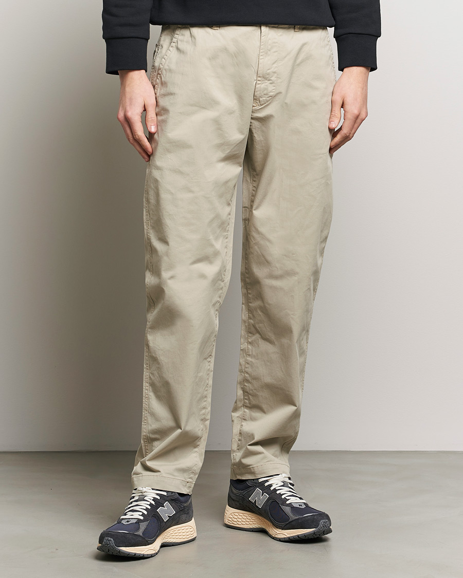 Herren |  | Stone Island | Supima Cotton Twill Stretch Pants Sand