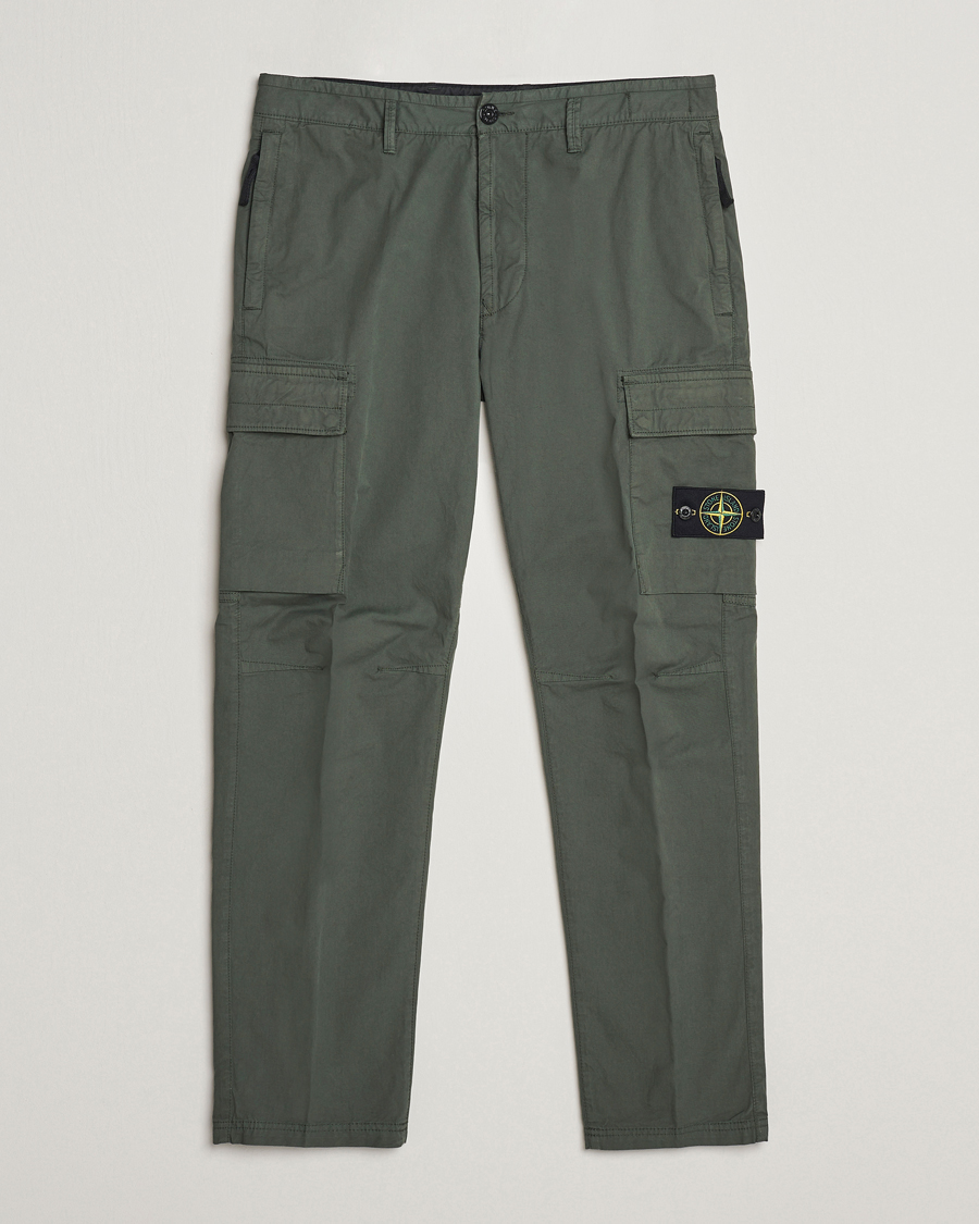 Stone Island Tapered Supima Cotton Cargo Pants Musk