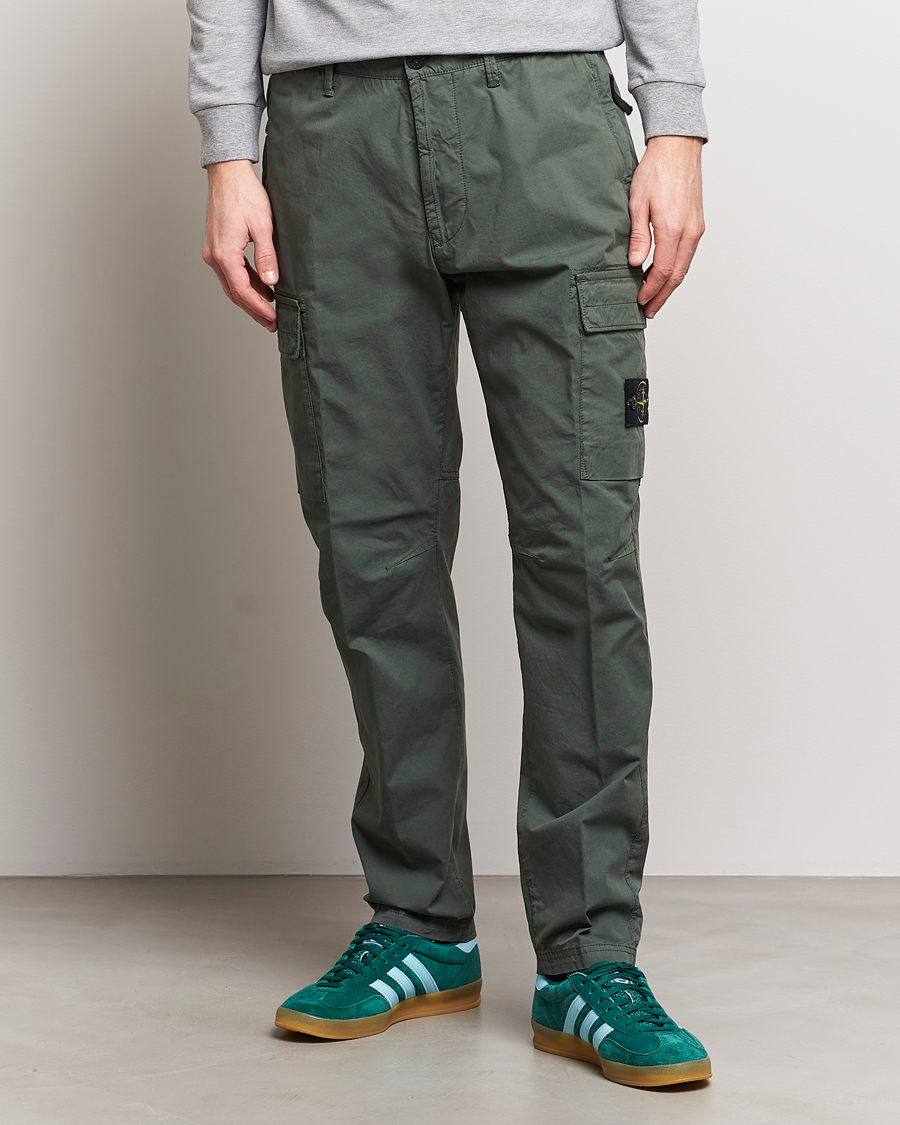 Stone Island Tapered Supima Cotton Cargo Pants Musk