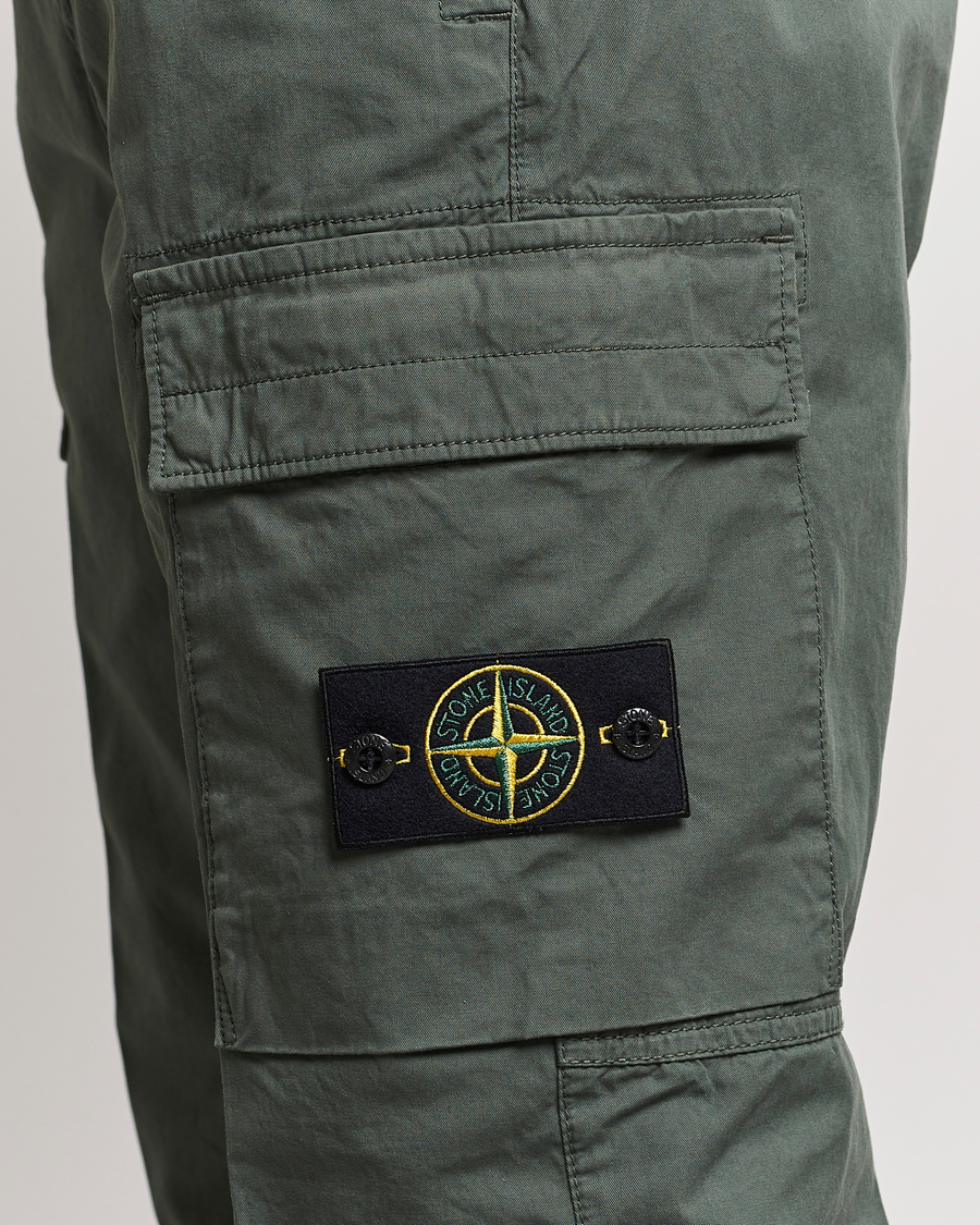 Stone Island Tapered Supima Cotton Cargo Pants Musk