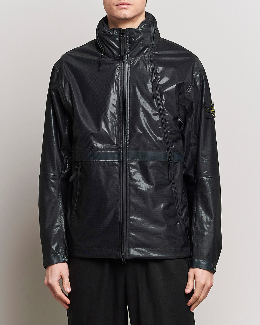 Herren | Stone Island | Stone Island | Metallic Run Proof Nylon Jacket Cobalt Blue