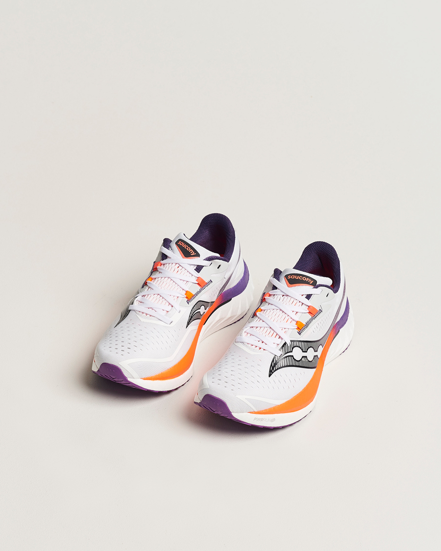 Herren | Runningsneakers | Saucony | Endorphin Speed 4 White/Vizi Orange