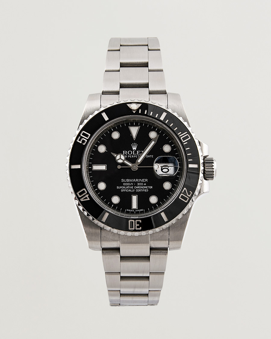 Rolex Pre Owned Submariner 116610LN Oyster Perpetual Steel Black