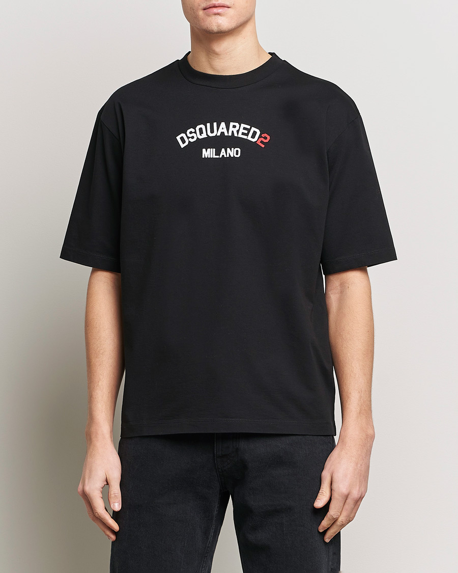 Herren |  | Dsquared2 | Loose Fit Crew Neck T-Shirt Black