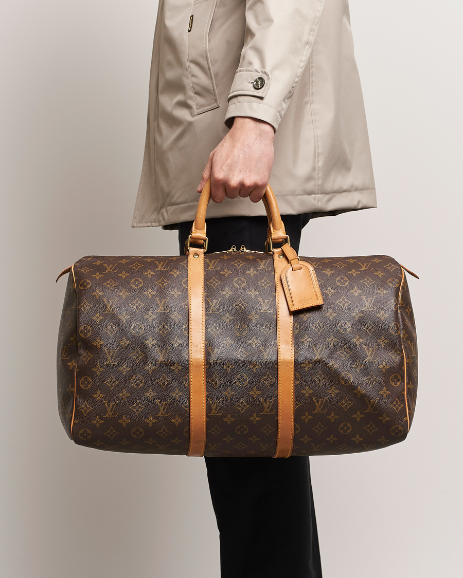 Louis Vuitton Pre Owned Keepall 50 Bag Monogram bei Care of Carl