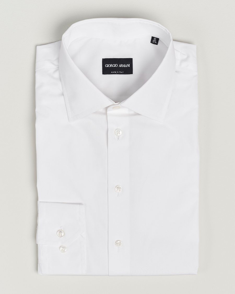 Armani white dress shirt on sale