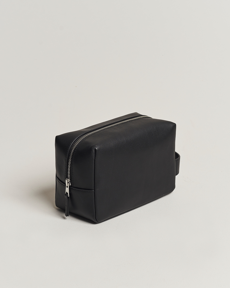 Herren |  | GANT | Leather Wash Bag Black