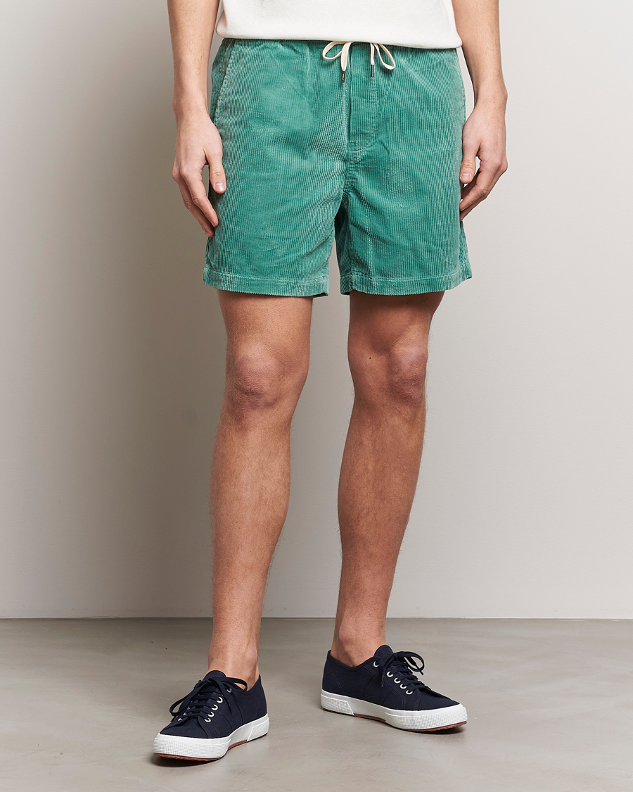 Herren | Drawstringshorts | Polo Ralph Lauren | Prepster Corduroy Drawstring Shorts Seafoam Green