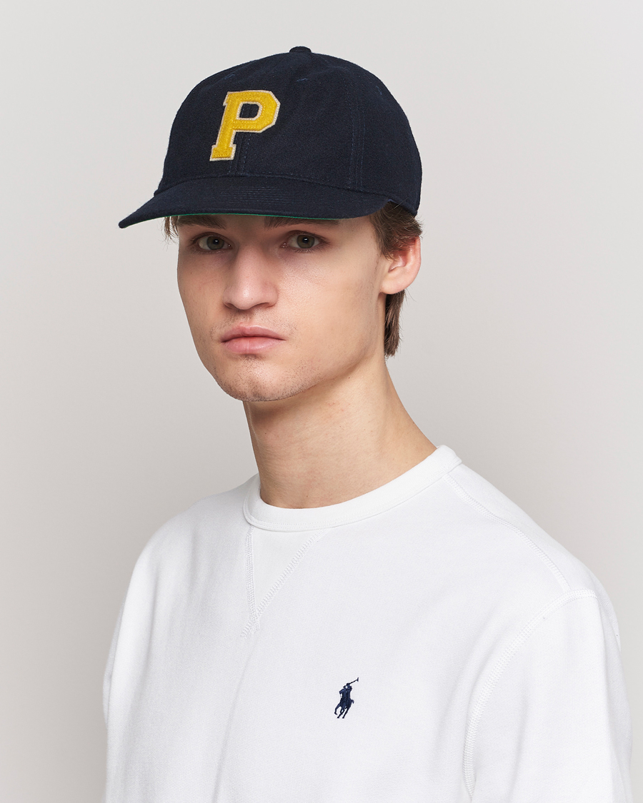 Herren | Hüte & Mützen | Polo Ralph Lauren | Wool Baseball Cap Collection Navy