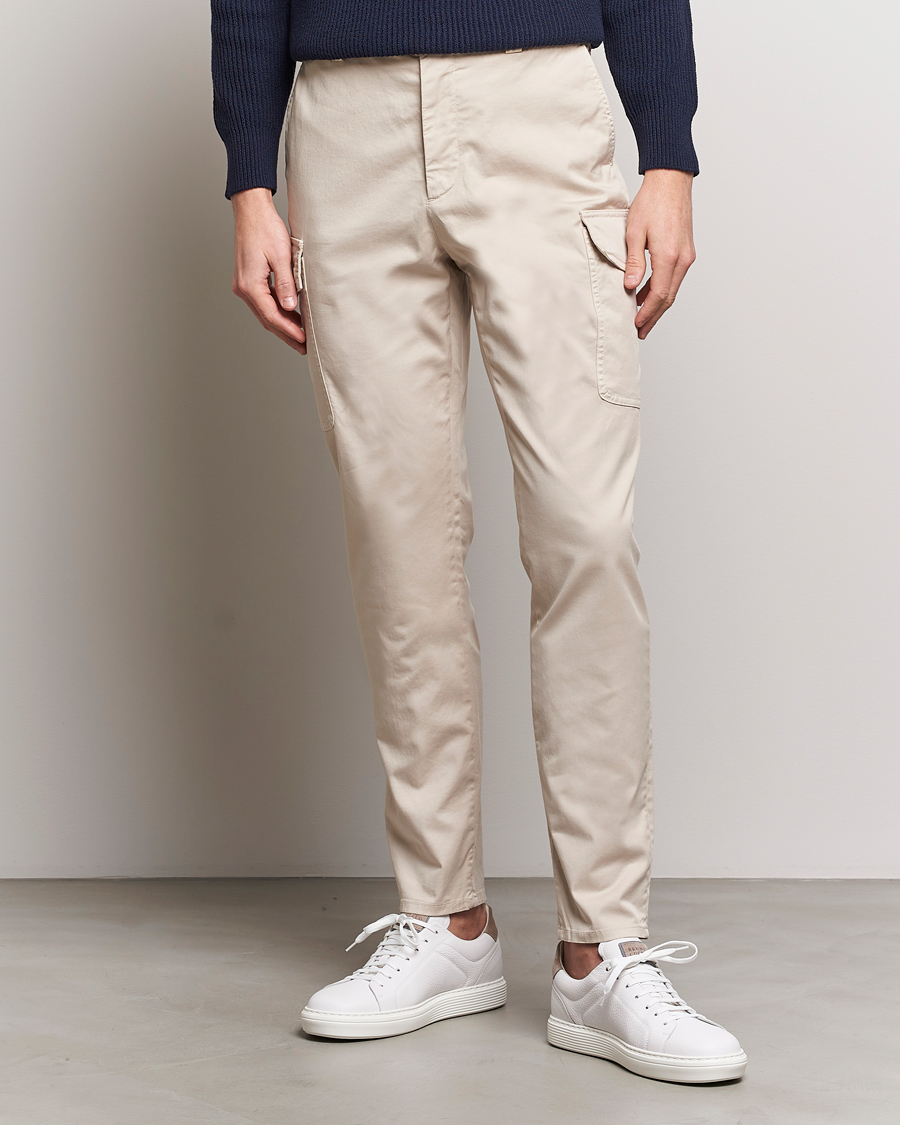 Herren | Brunello Cucinelli | Brunello Cucinelli | Cotton Cargo Pants Light Beige