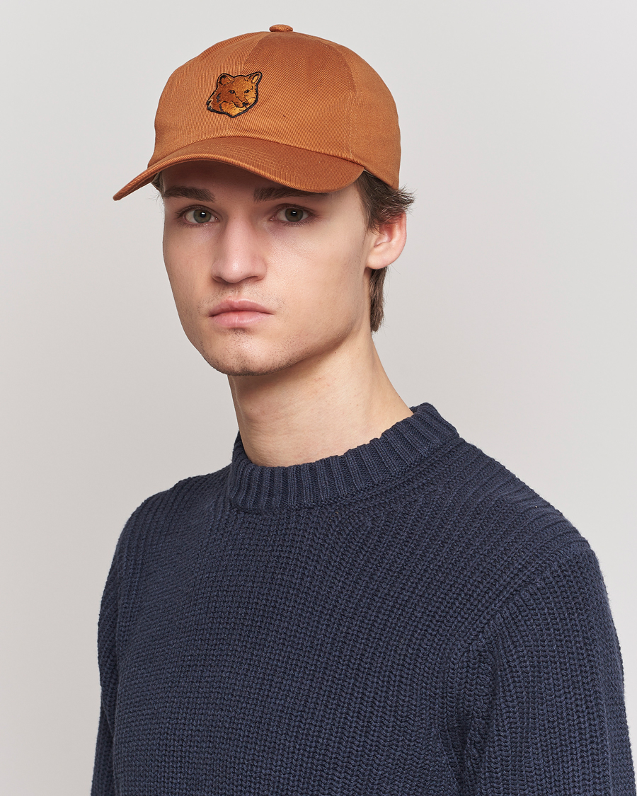 Herren | Caps | Maison Kitsuné | Tonal Fox Cap Tobacco