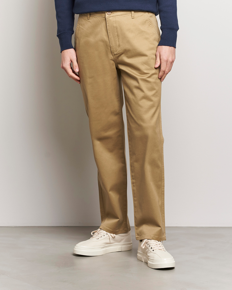 Herren | American Heritage | Dockers | Original OPP Straight Twill Stretch Chino Harvest Gold