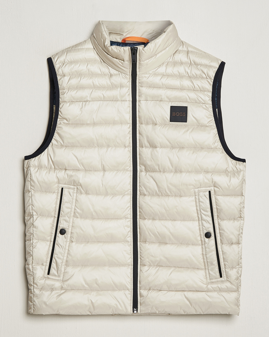 Hugo boss white on sale vest