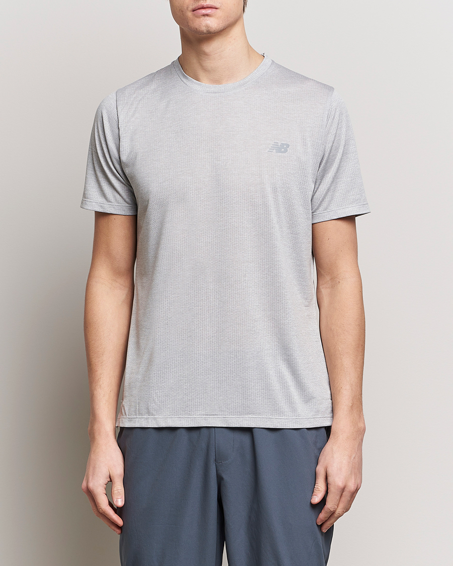 Herren | T-Shirts | New Balance Running | Athletics Run T-Shirt Athletics Grey