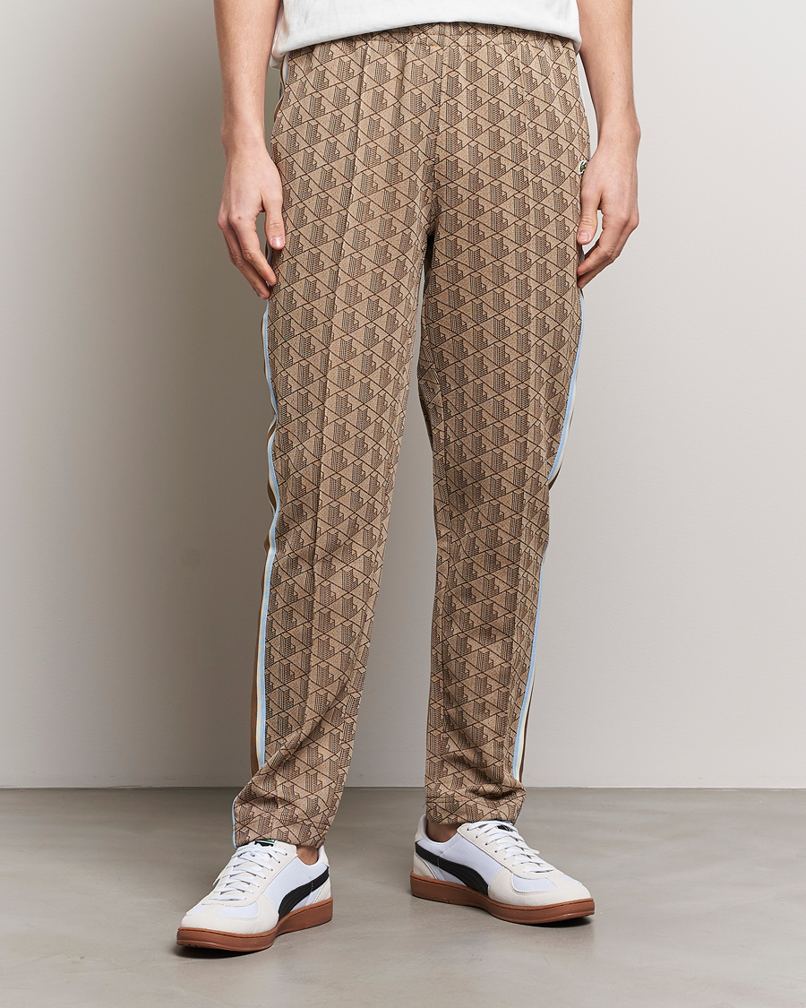 Herren | Lacoste | Lacoste | Monogram Tracksuit Pants Croissant/Cookie