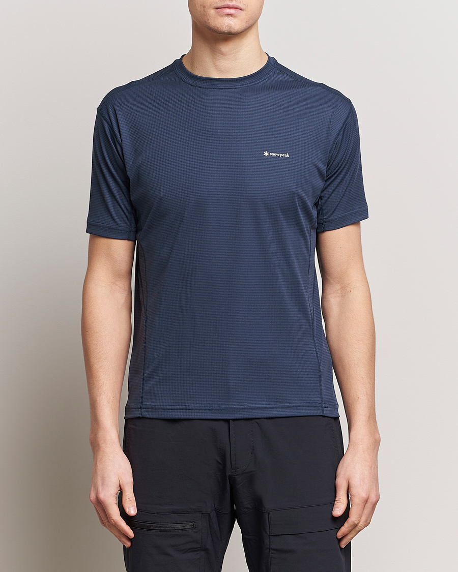 Herren | Snow Peak | Snow Peak | PE Power Dry T-Shirt Navy