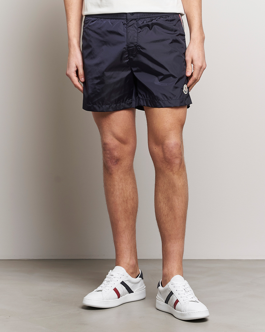 Herren | Badehosen | Moncler | Nylon Swim Shorts Navy