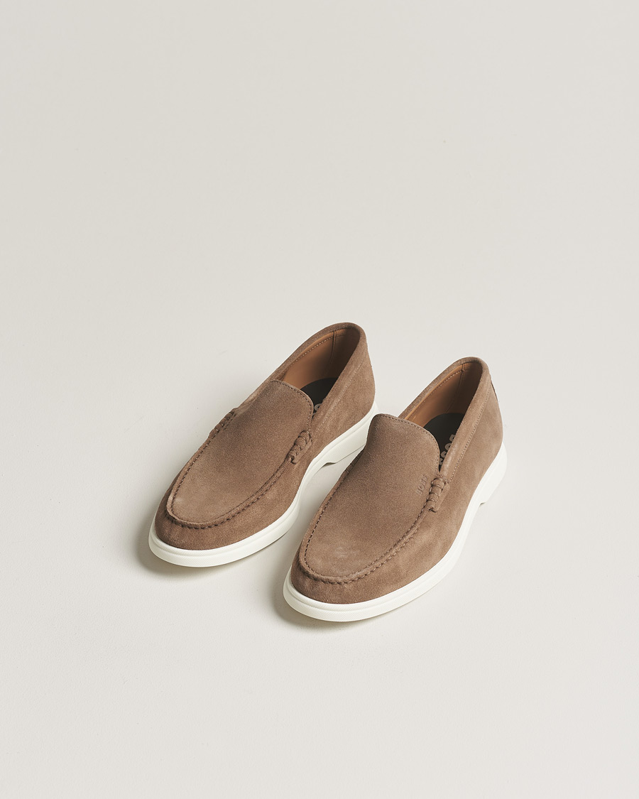 Herren | Loafer | BOSS BLACK | Sienne Suede Loafer Medium Beige