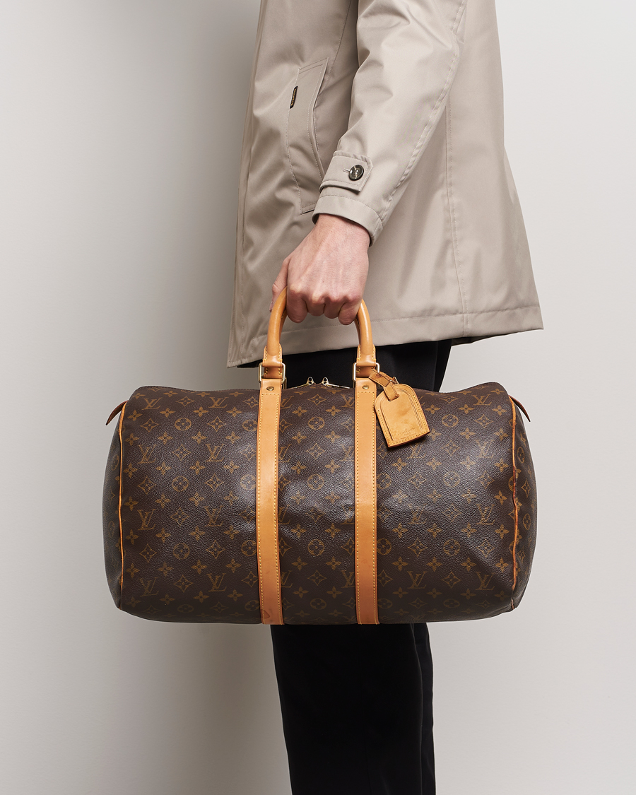 Herren | Louis Vuitton Pre-Owned | Louis Vuitton Pre-Owned | Keepall 45 Bag Monogram 