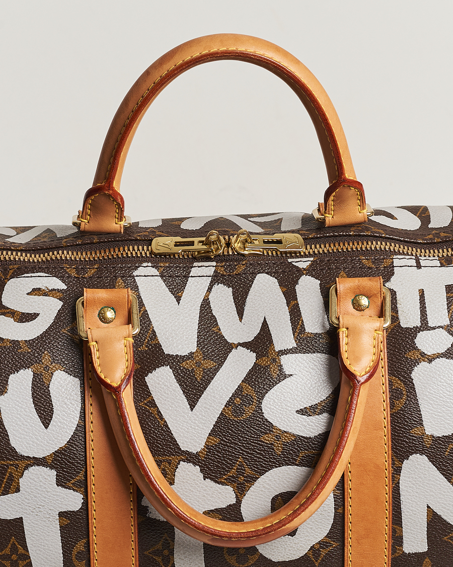 Louis Vuitton Pre Owned Keepall 50 Bag Graffiti bei Care of Carl