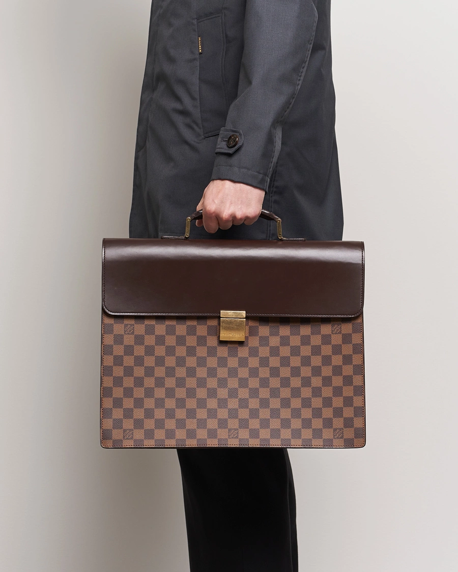 Herren | Pre-owned Accessoires | Louis Vuitton Pre-Owned | Altona Briefcase Damier Ebene 